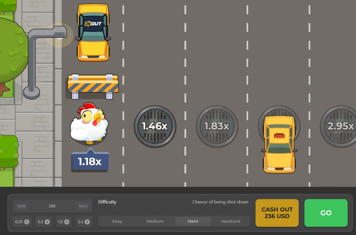 Chicken Cross demo